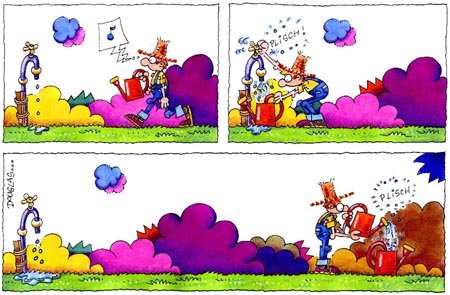 Dibujo de Douglas Wright