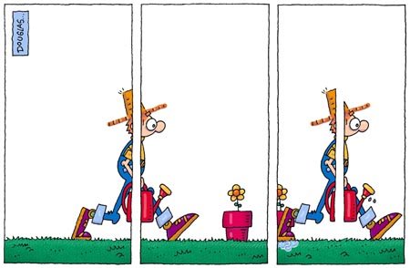 Dibujo de Douglas Wright