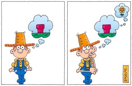 Dibujo de Douglas Wright