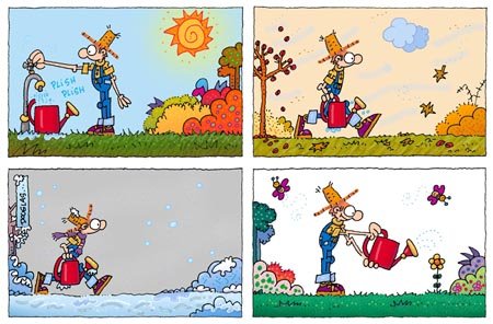 Dibujo de Douglas Wright