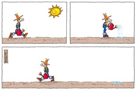 Dibujo de Douglas Wright