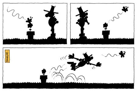 Dibujo de Douglas Wright