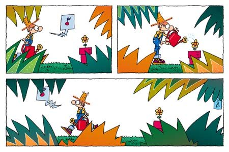 Dibujo de Douglas Wright