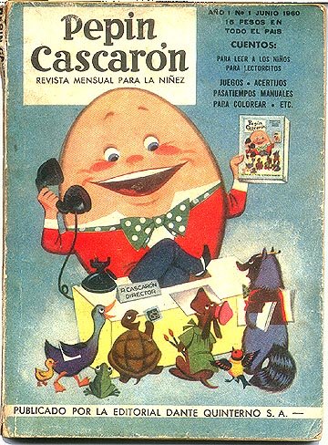 Tapa de Pepín Cascarón, Año 1, N° 1