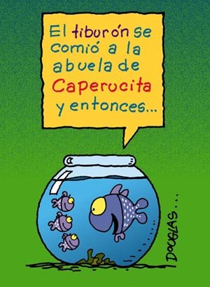 Dibujo de Douglas Wright