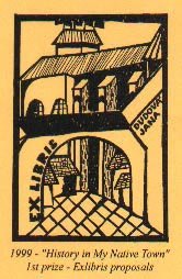 Ex libris ganador en el concurso anterior