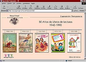Página inicial de la exposición