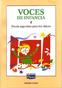 Portada de "Voces de infancia. Poesía argentina para los chicos"