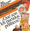 Portada de "¿Qué son los partidos políticos?"