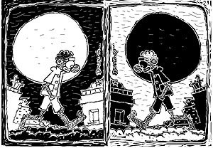Dibujo de Douglas Wright