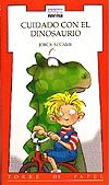 Portada de "Cuidado con el dinosaurio"