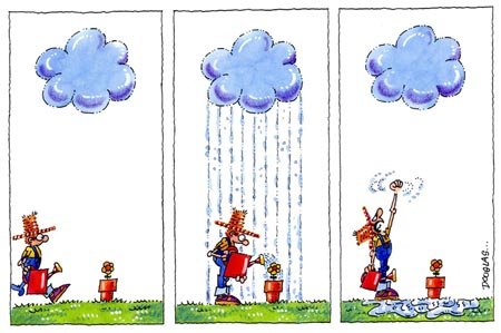 Dibujo de Douglas Wright