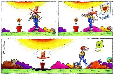 Dibujo de Douglas Wright