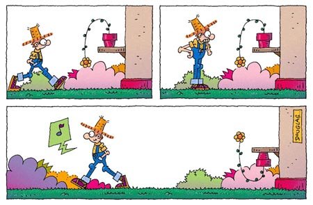 Dibujo de Douglas Wright