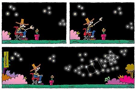 Dibujo de Douglas Wright