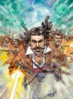 Sandokan. Ilustración de Ignacio Noé