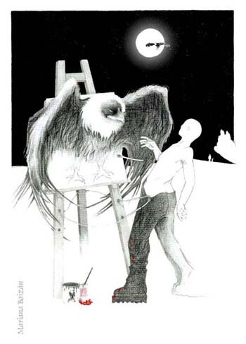 Dibujo de Mariana Baizán