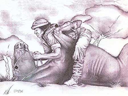 Dibujo de Javier Parada