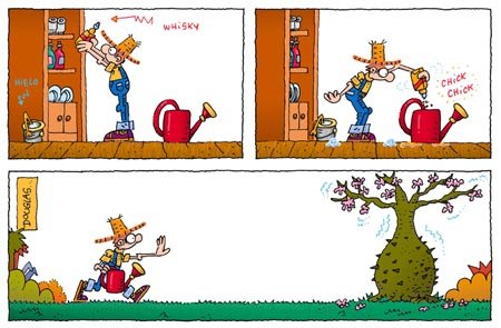 Dibujo de Douglas Wright