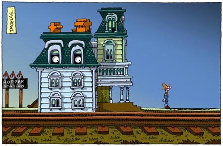 Dibujo de Douglas Wright
