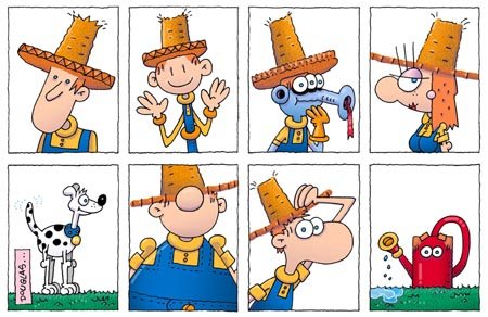 Dibujo de Douglas Wright