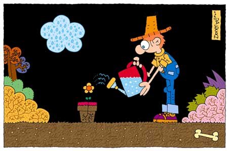 Dibujo de Douglas Wright