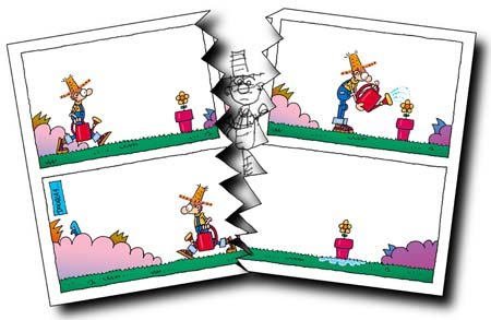 Dibujo de Douglas Wright