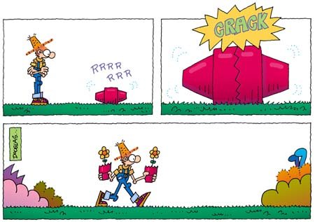 Dibujo de Douglas Wright