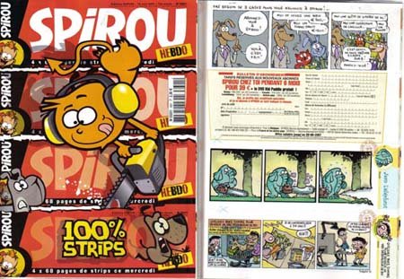 Imagen de la revista Spirou